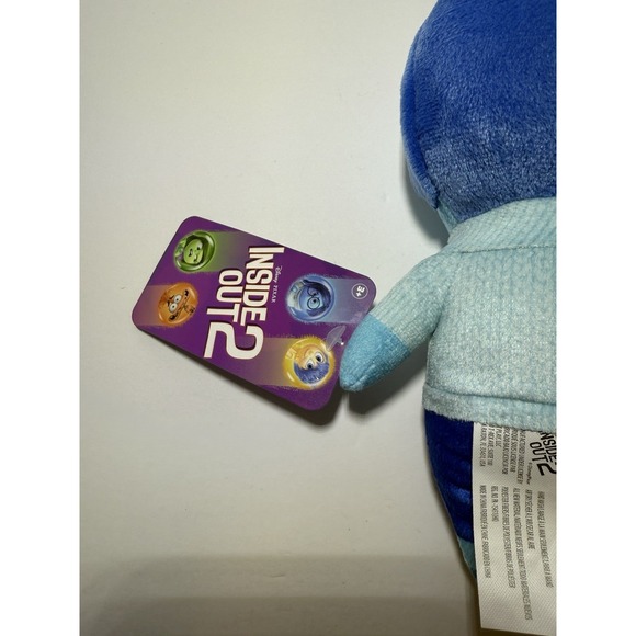 Inside Out 2  Sadness Plush 9.5"Inch Disney Pixar Brand New - Picture 3 of 4